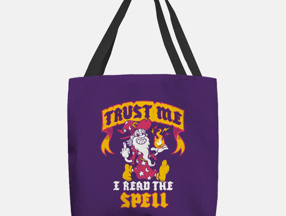 Trust Me I Read The Spell