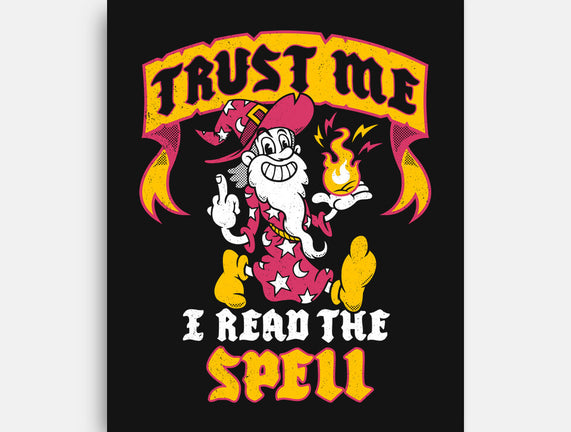 Trust Me I Read The Spell