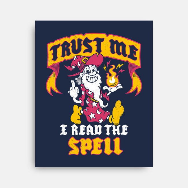 Trust Me I Read The Spell-None-Stretched-Canvas-Nemons