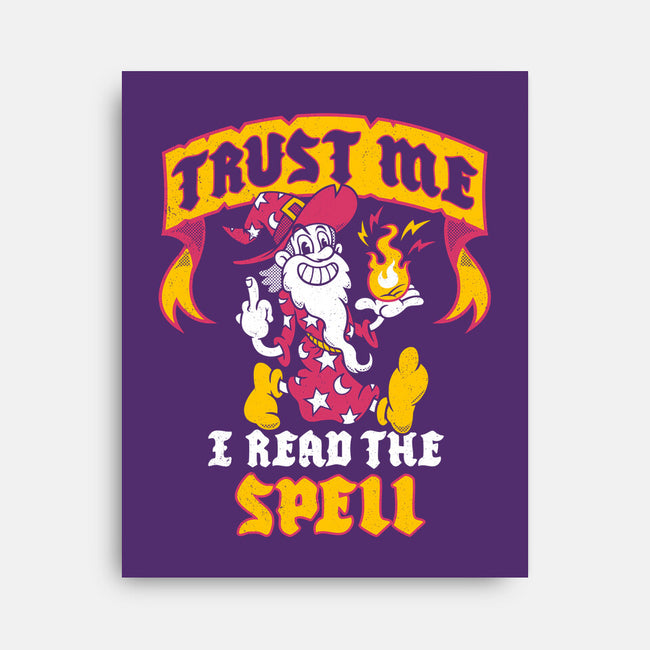 Trust Me I Read The Spell-None-Stretched-Canvas-Nemons