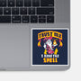 Trust Me I Read The Spell-None-Glossy-Sticker-Nemons
