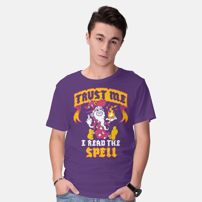 Trust Me I Read The Spell-Mens-Basic-Tee-Nemons