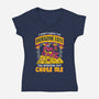 Dungeon Life Chose Me-Womens-V-Neck-Tee-Nemons