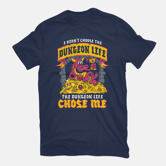 Dungeon Life Chose Me-Unisex-Basic-Tee-Nemons