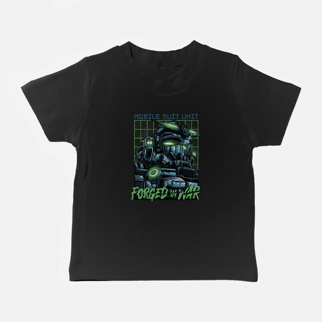 Forged In War-Baby-Basic-Tee-glitchygorilla