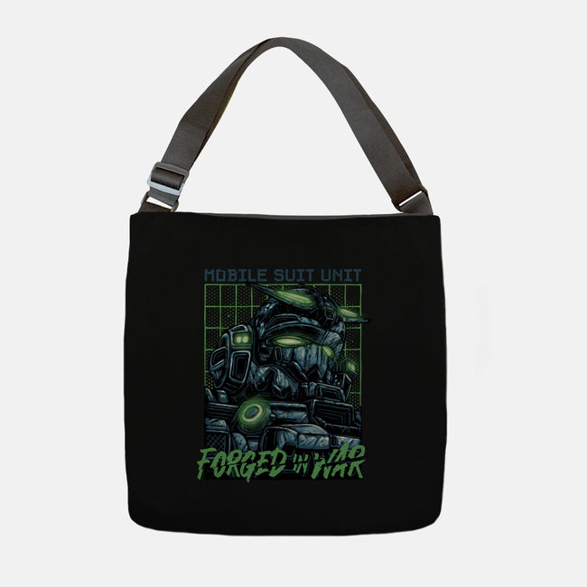 Forged In War-None-Adjustable Tote-Bag-glitchygorilla