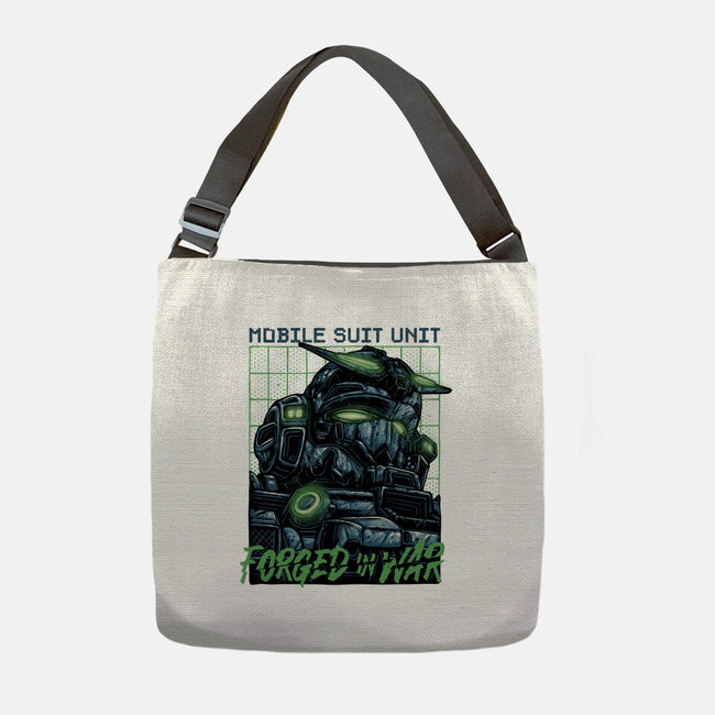 Forged In War-None-Adjustable Tote-Bag-glitchygorilla