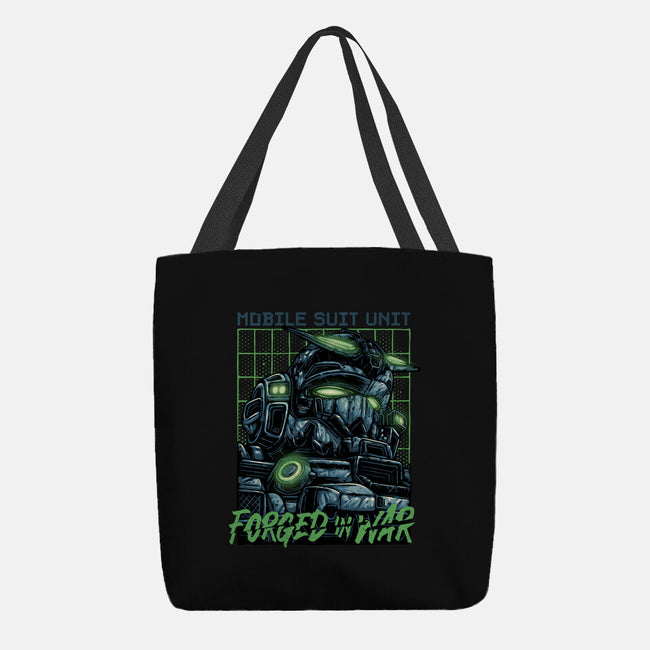 Forged In War-None-Basic Tote-Bag-glitchygorilla