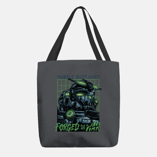 Forged In War-None-Basic Tote-Bag-glitchygorilla