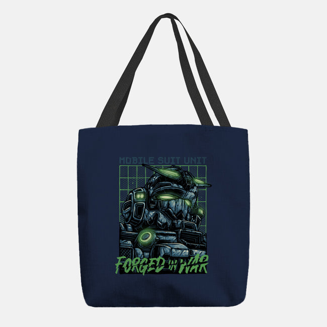 Forged In War-None-Basic Tote-Bag-glitchygorilla