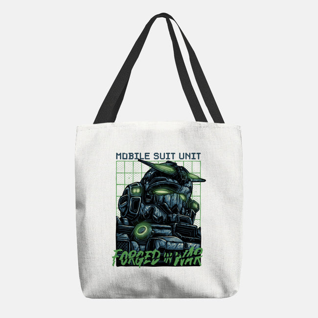 Forged In War-None-Basic Tote-Bag-glitchygorilla