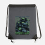 Forged In War-None-Drawstring-Bag-glitchygorilla