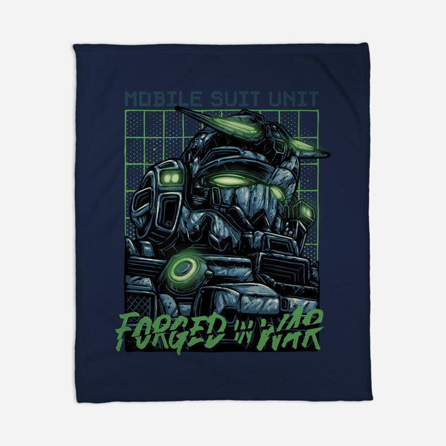 Forged In War-None-Fleece-Blanket-glitchygorilla