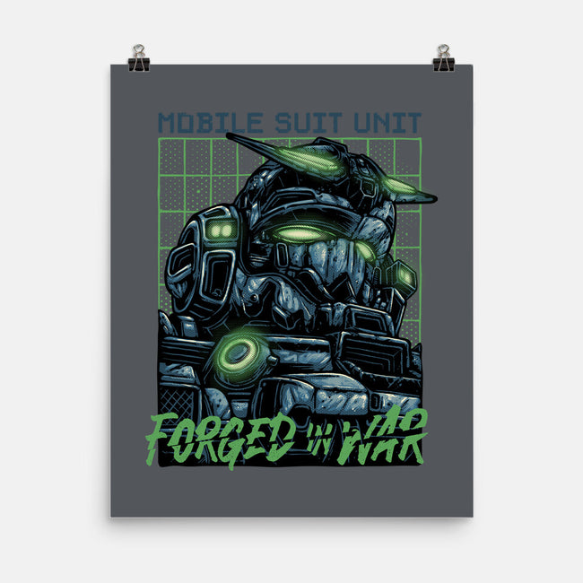 Forged In War-None-Matte-Poster-glitchygorilla