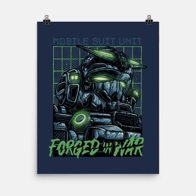 Forged In War-None-Matte-Poster-glitchygorilla