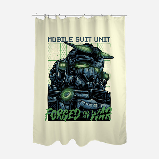 Forged In War-None-Polyester-Shower Curtain-glitchygorilla
