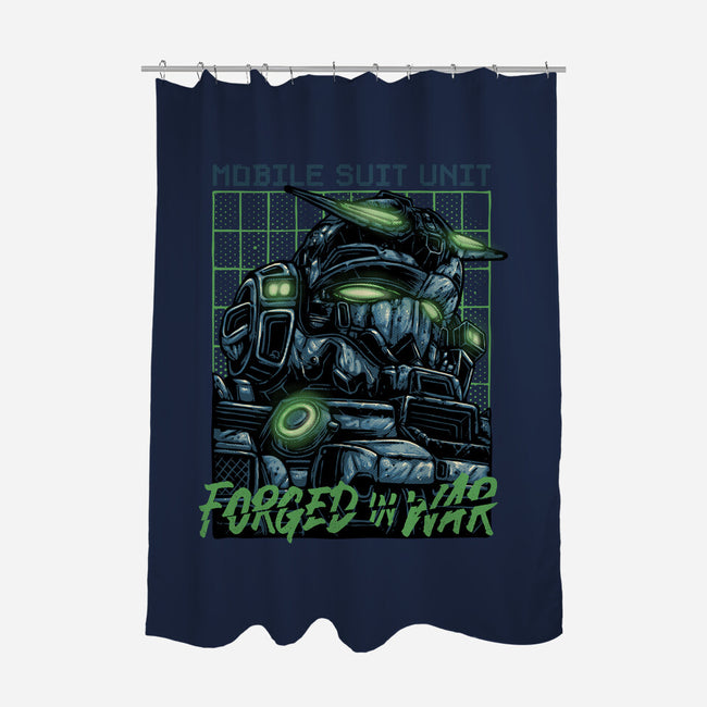 Forged In War-None-Polyester-Shower Curtain-glitchygorilla