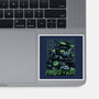 Forged In War-None-Glossy-Sticker-glitchygorilla