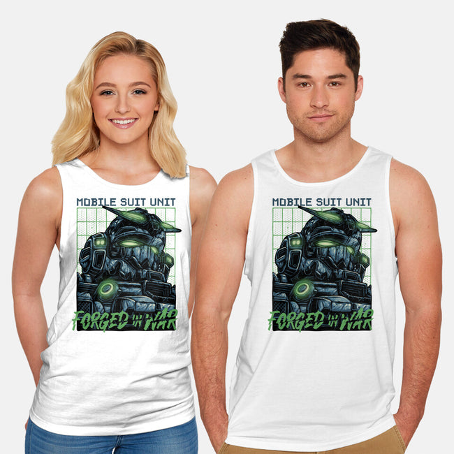 Forged In War-Unisex-Basic-Tank-glitchygorilla