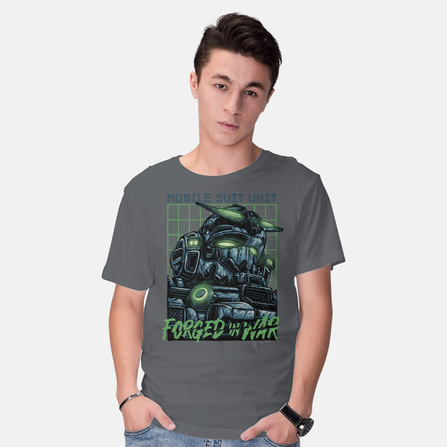Forged In War-Mens-Basic-Tee-glitchygorilla