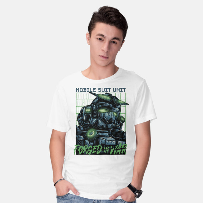 Forged In War-Mens-Basic-Tee-glitchygorilla