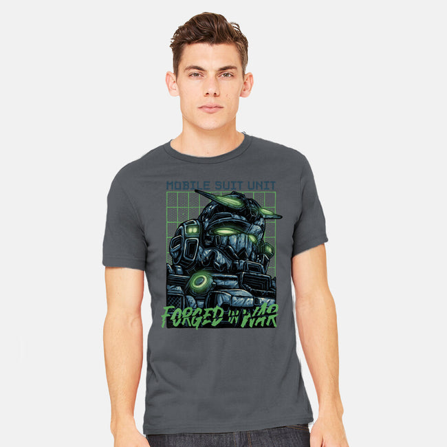 Forged In War-Mens-Heavyweight-Tee-glitchygorilla
