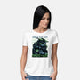 Forged In War-Womens-Basic-Tee-glitchygorilla