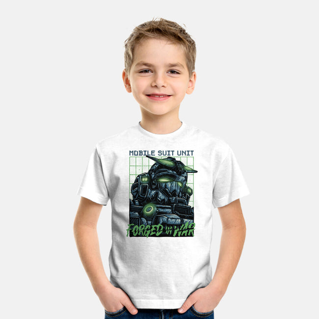 Forged In War-Youth-Basic-Tee-glitchygorilla