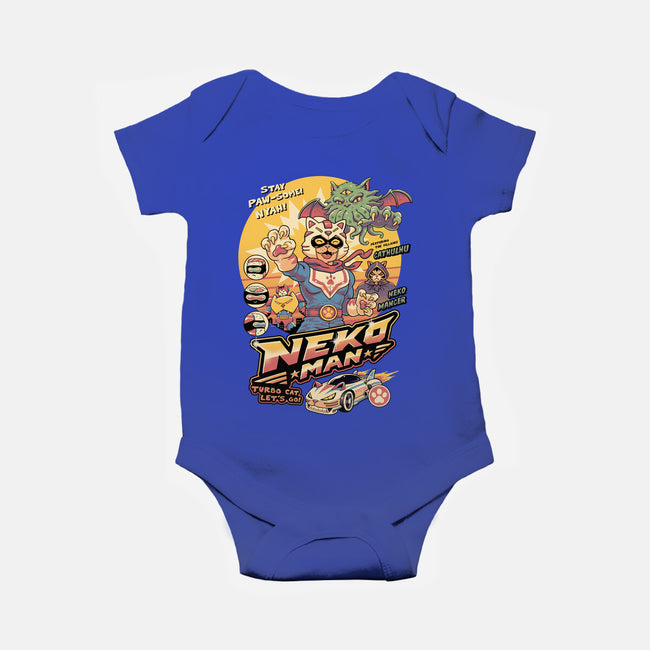 Neko Man-Baby-Basic-Onesie-vp021