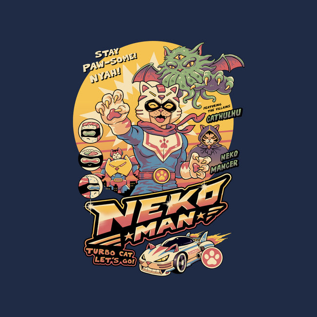 Neko Man-None-Glossy-Sticker-vp021