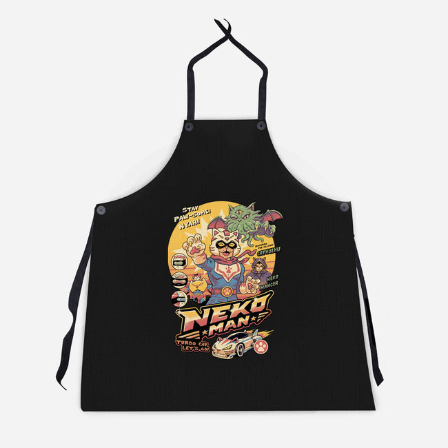 Neko Man-Unisex-Kitchen-Apron-vp021