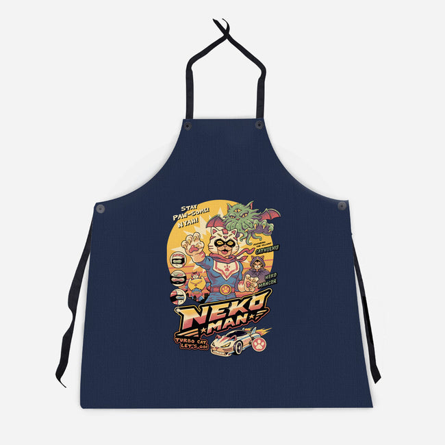 Neko Man-Unisex-Kitchen-Apron-vp021