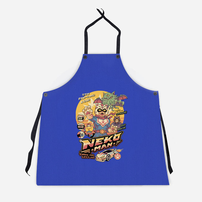 Neko Man-Unisex-Kitchen-Apron-vp021