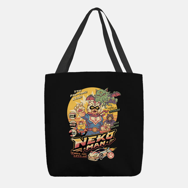 Neko Man-None-Basic Tote-Bag-vp021