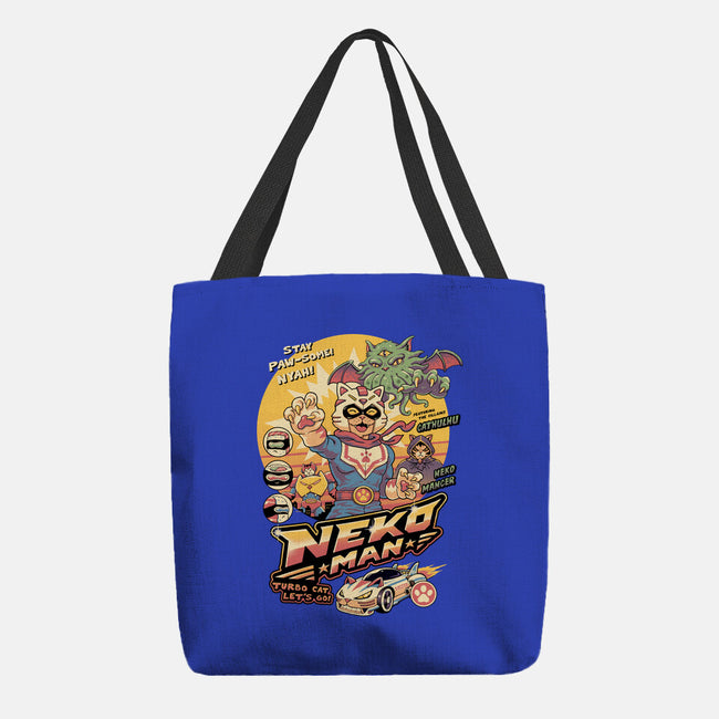 Neko Man-None-Basic Tote-Bag-vp021