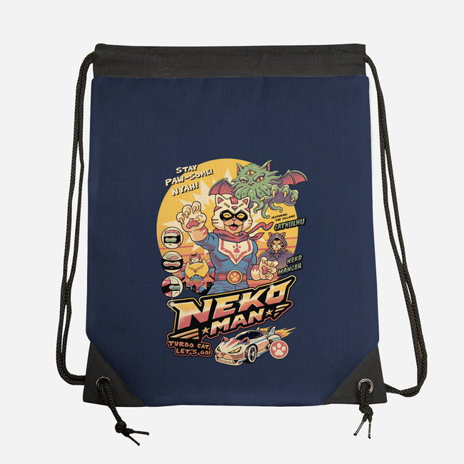 Neko Man-None-Drawstring-Bag-vp021
