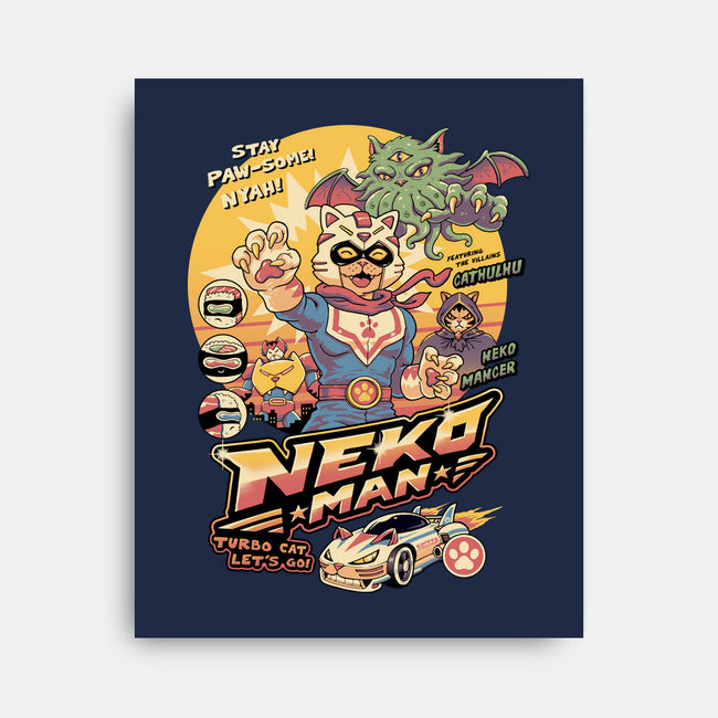 Neko Man-None-Stretched-Canvas-vp021