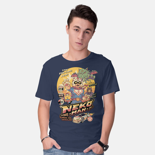 Neko Man-Mens-Basic-Tee-vp021