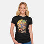 Neko Man-Womens-Fitted-Tee-vp021