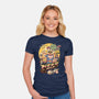 Neko Man-Womens-Fitted-Tee-vp021