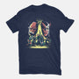 An Epic Battle-Womens-Fitted-Tee-zascanauta