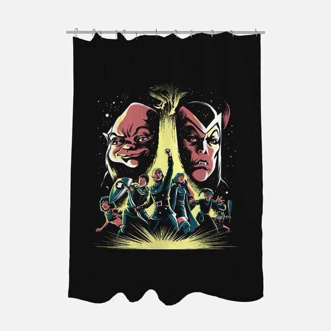An Epic Battle-None-Polyester-Shower Curtain-zascanauta
