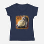 Spirits-Womens-V-Neck-Tee-zascanauta