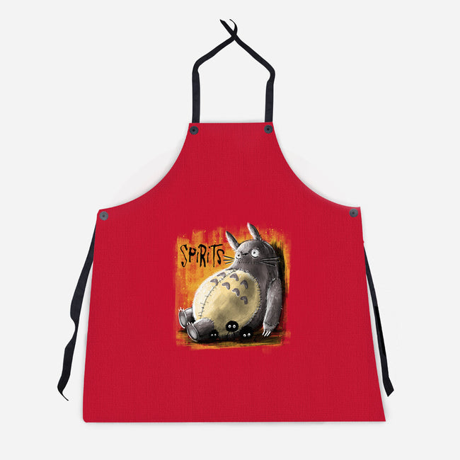 Spirits-Unisex-Kitchen-Apron-zascanauta