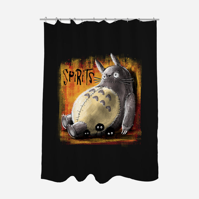Spirits-None-Polyester-Shower Curtain-zascanauta