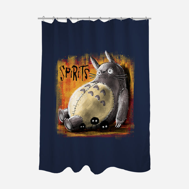 Spirits-None-Polyester-Shower Curtain-zascanauta