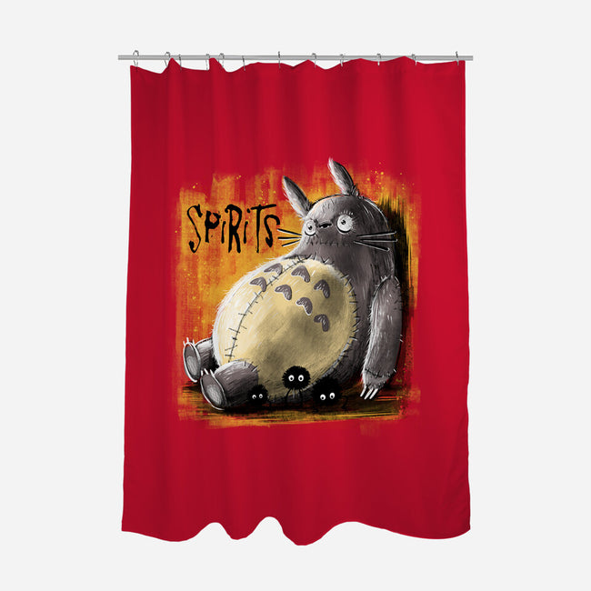 Spirits-None-Polyester-Shower Curtain-zascanauta