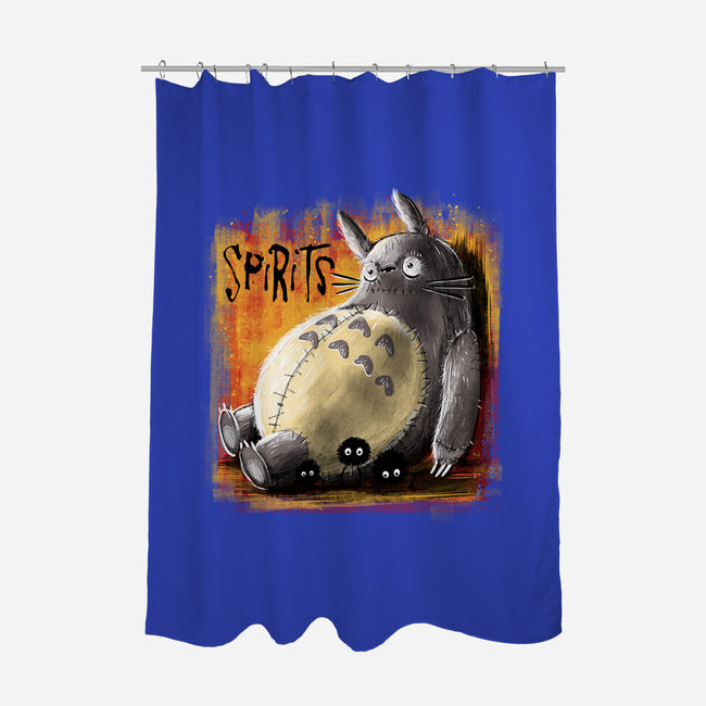 Spirits-None-Polyester-Shower Curtain-zascanauta