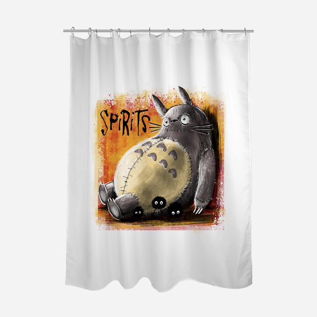 Spirits-None-Polyester-Shower Curtain-zascanauta