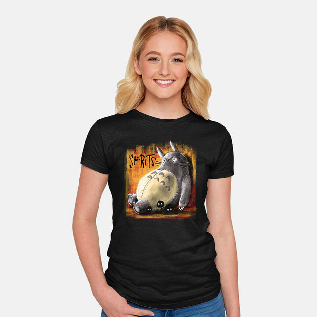 Spirits-Womens-Fitted-Tee-zascanauta